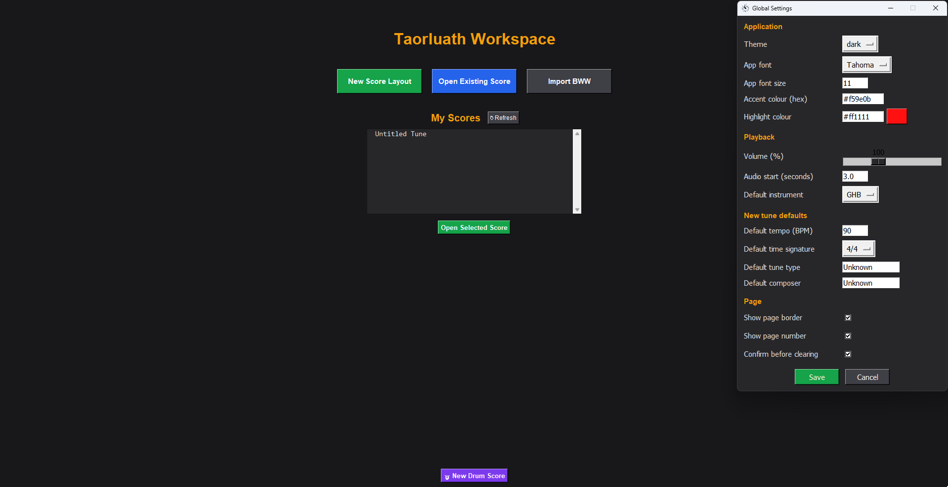 Taorluath screenshot 2